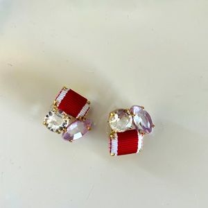 J.Crew Crystal Stipe Earrings